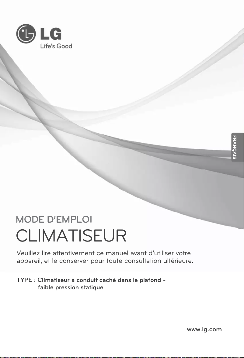 Image de la première page du manuel de l'appareil ARNU15GL2G2