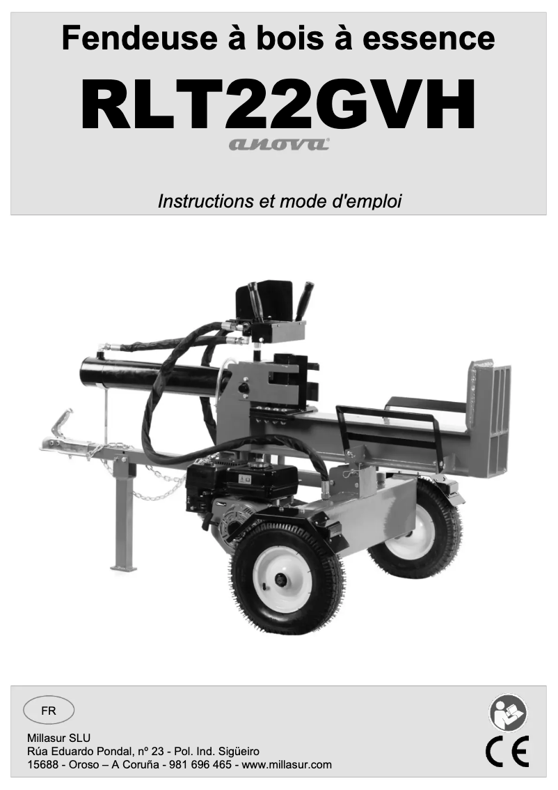 Image de la première page du manuel de l'appareil RLT22GVH