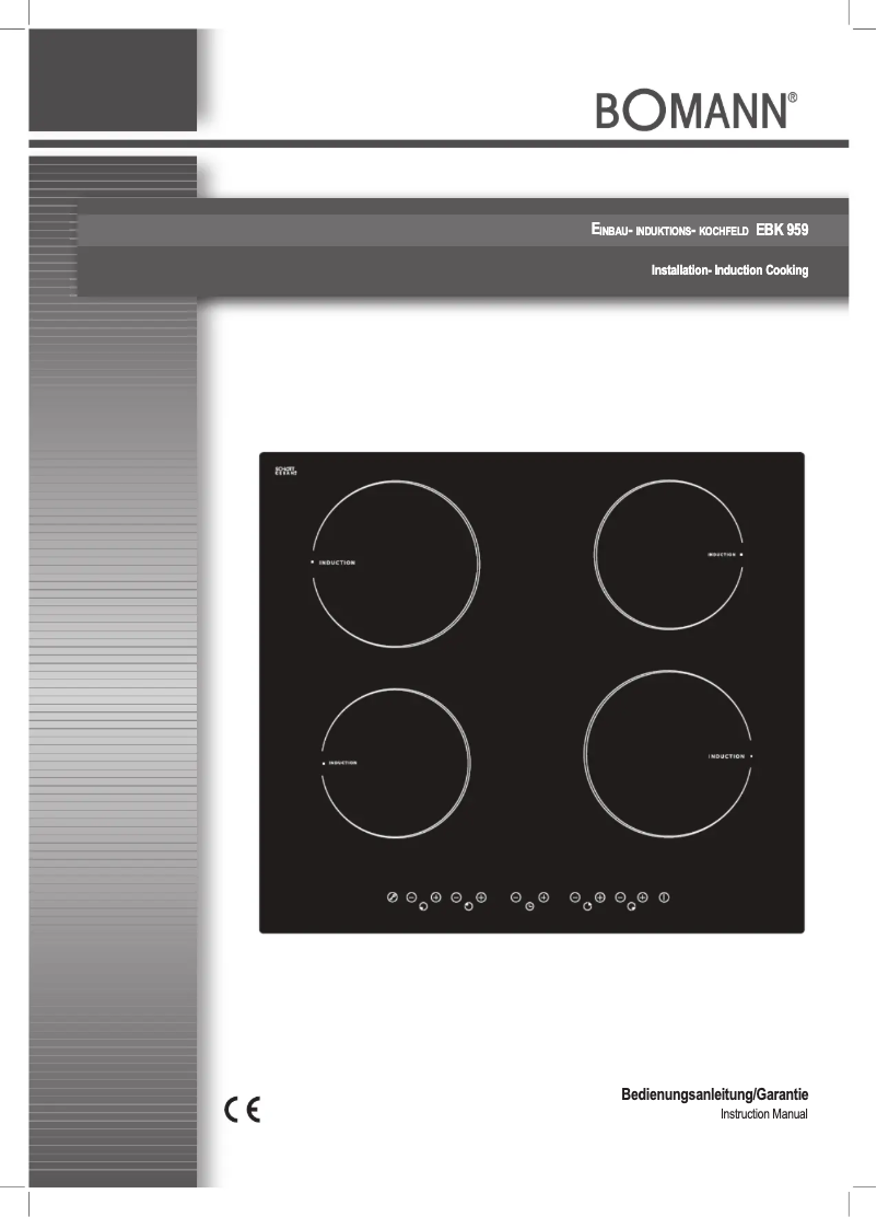 Imagen de la primera página del manual del dispositivo EBK 959