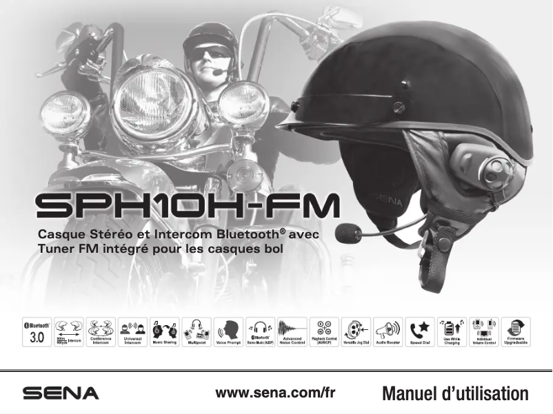Image de la première page du manuel de l'appareil SPH10H-FM