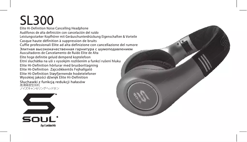 Page n°1 - Manuel utilisateur Soul SL300