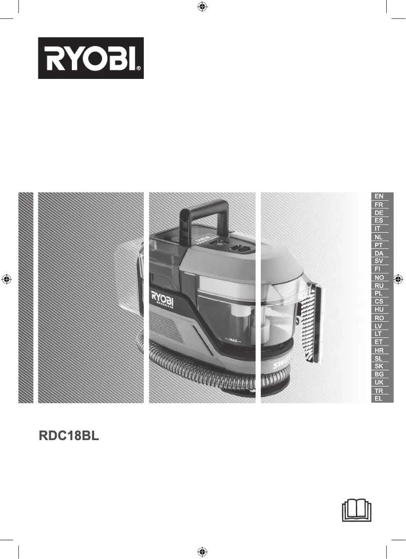 Image de la première page du manuel de l'appareil RDC18BL