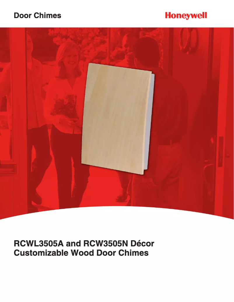 Image de la première page du manuel de l'appareil RCWL3505A