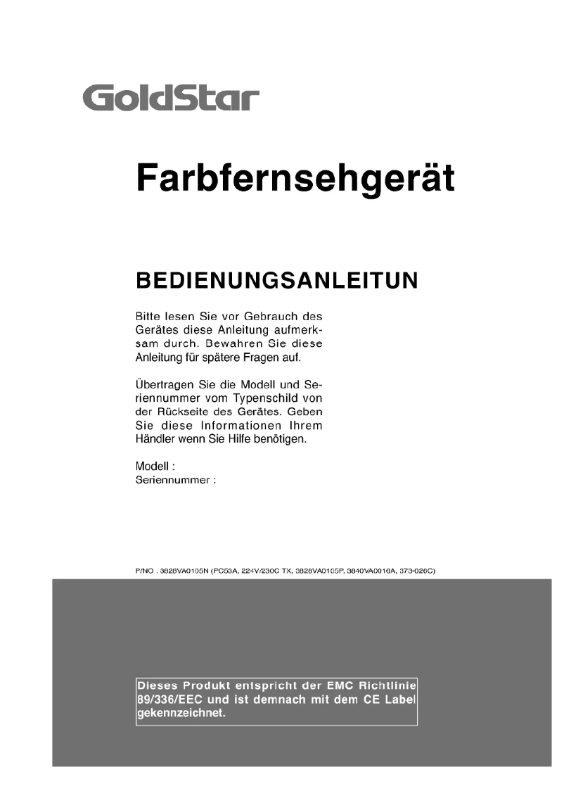 Página 1 del manual Manual de usuario LG CB20A86