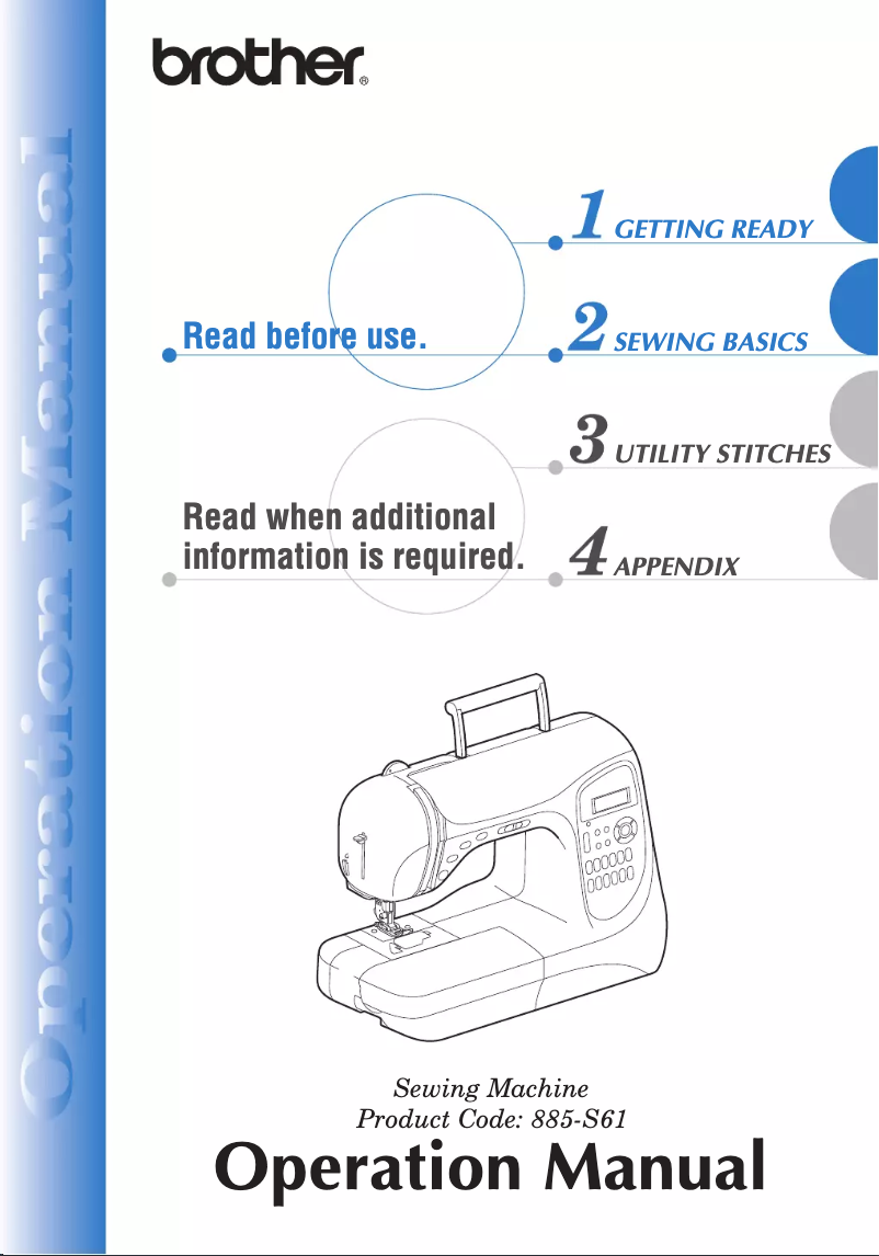 Image de la première page du manuel de l'appareil SB3129
