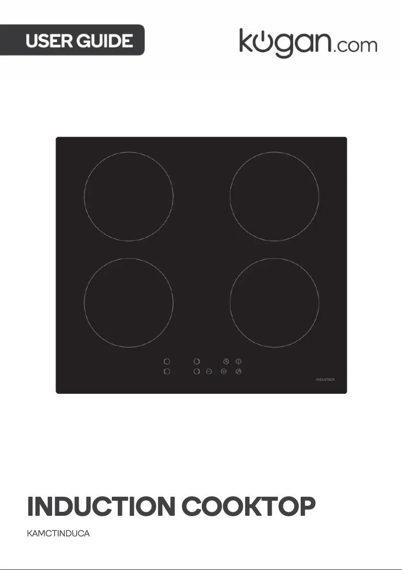 Image de la première page du manuel de l'appareil KAMCTINDUCA