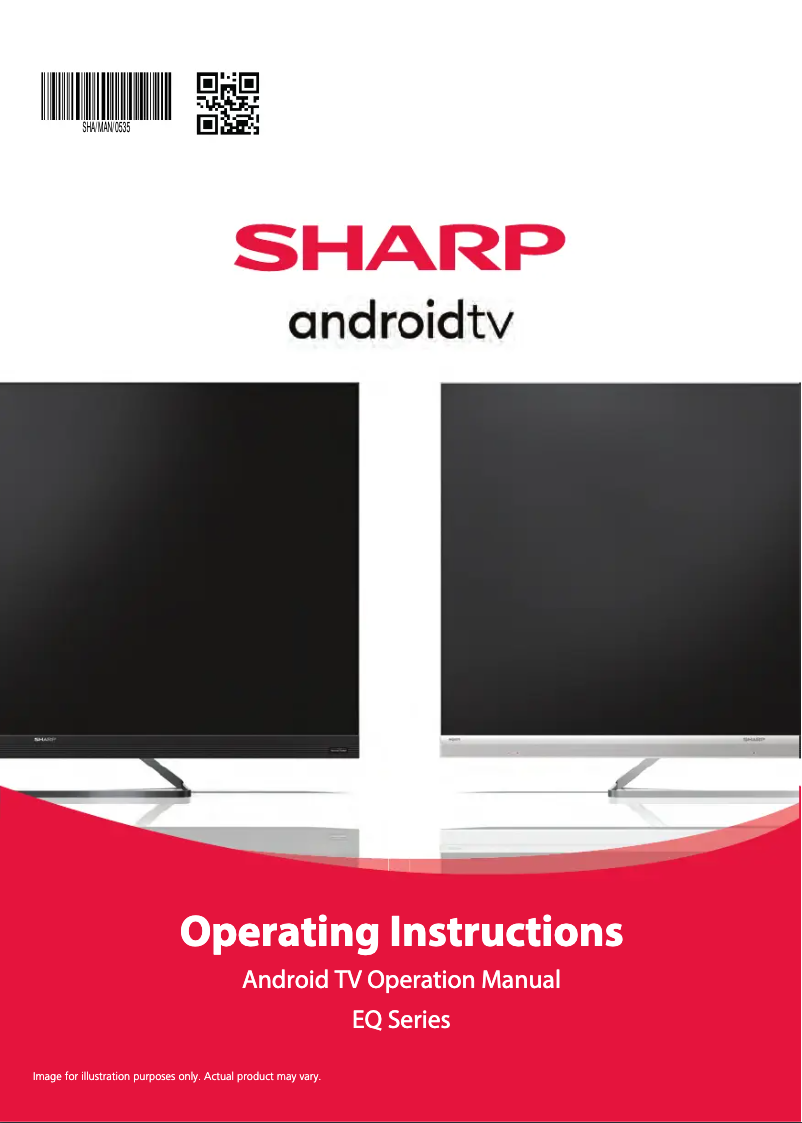 Page n°1 - Manuel utilisateur Sharp 75EQ3KA