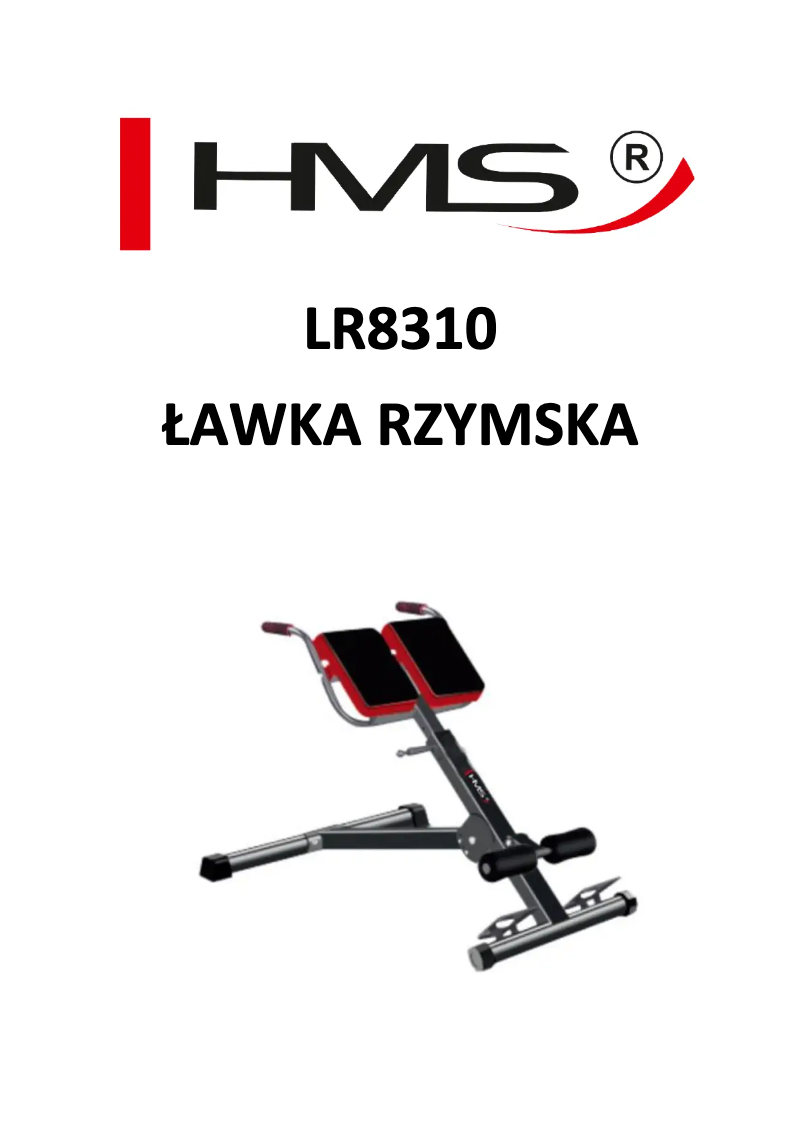 Page n°1 - Manuel utilisateur HMS Premium LR8310