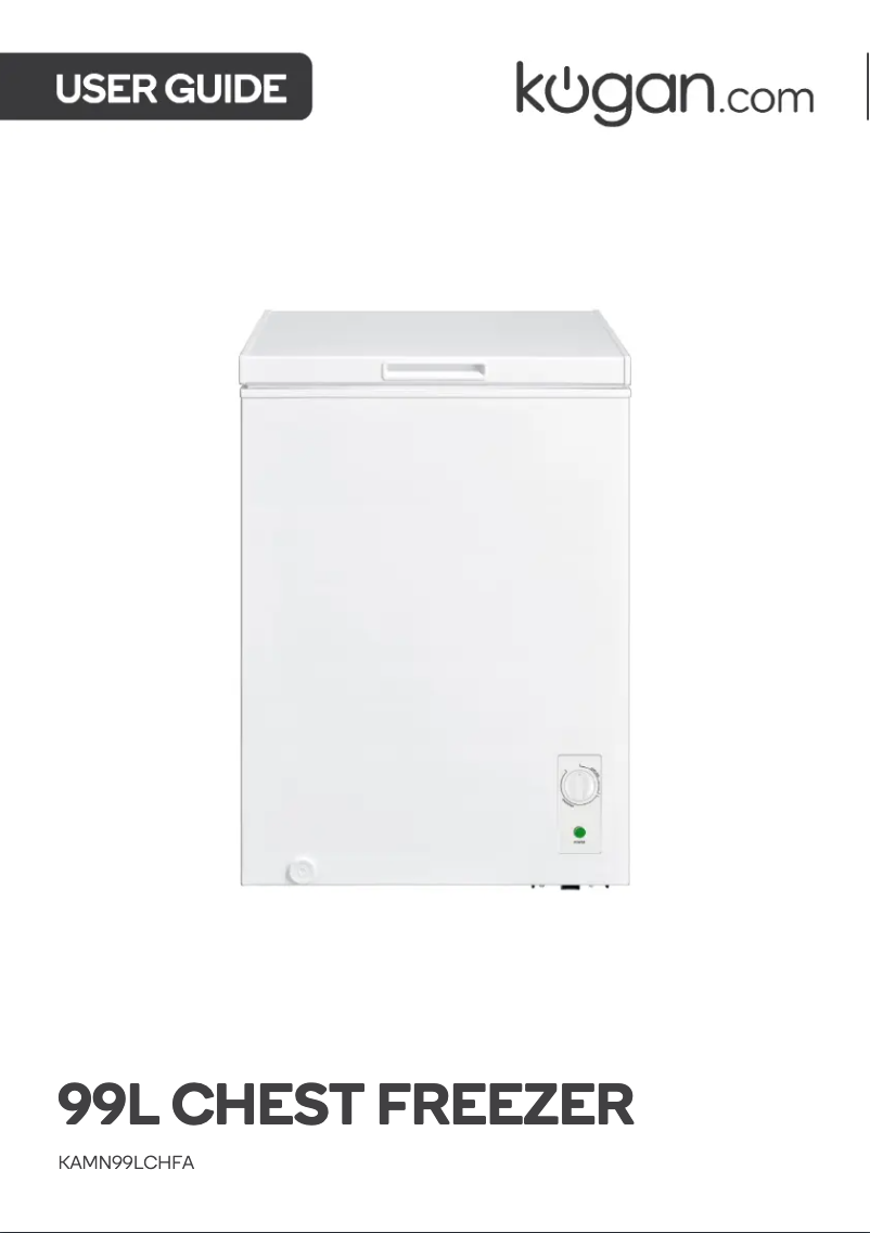 Page n°1 - Manuel utilisateur Kogan KAMN99LCHFA