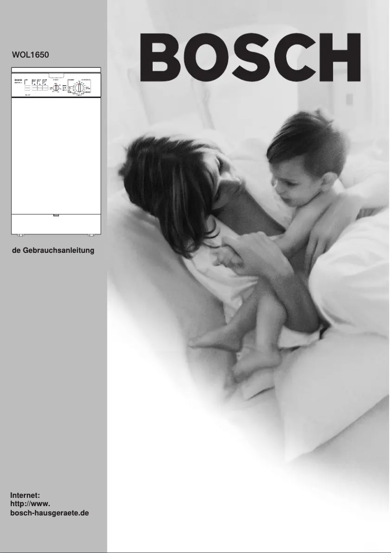 Page n°1 - Manuel utilisateur Bosch WOL1650
