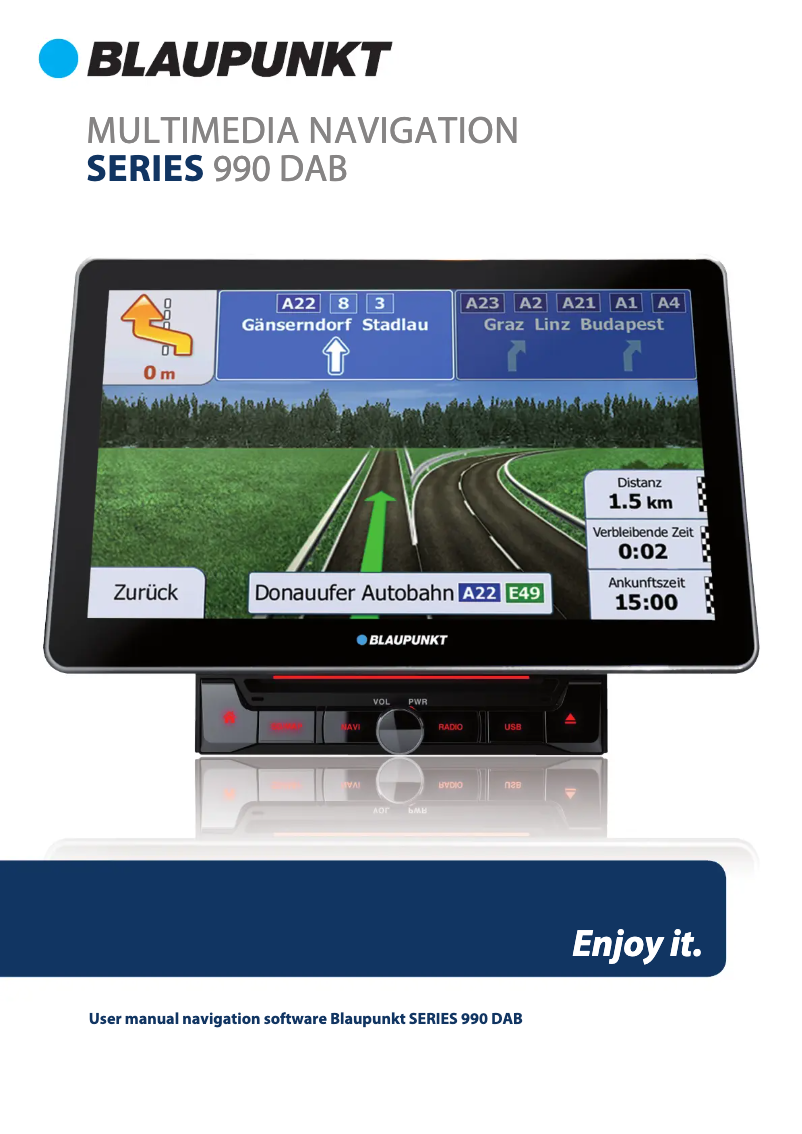 Image de la première page du manuel de l'appareil Hamburg 990 DAB