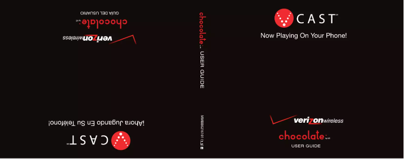 Page n°1 - Manuel utilisateur LG Chocolate VX8500