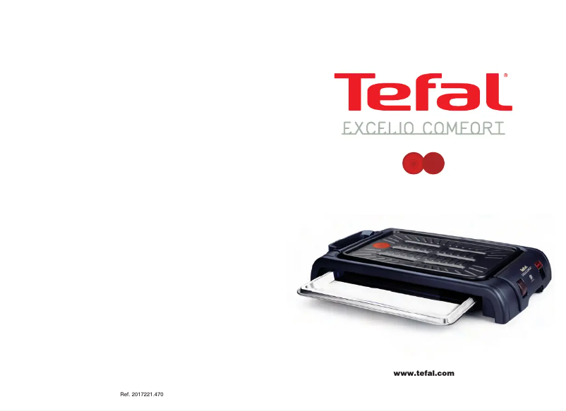 Page 1 of the manual User Manual Tefal Excelio Comfort TG5220
