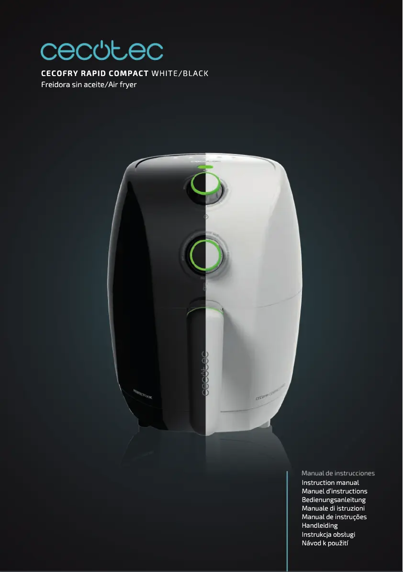 Page n°1 - Manuel utilisateur Cecotec Cecofry Compact Rapid