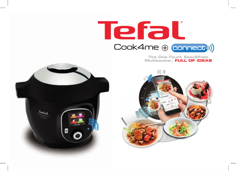 Page 1 de la notice Manuel utilisateur Tefal Cook4me+ CY8558