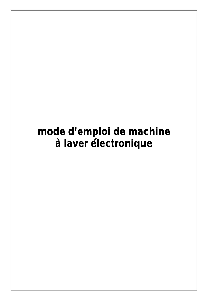 Page n°1 - Manuel utilisateur AVEA AML1005