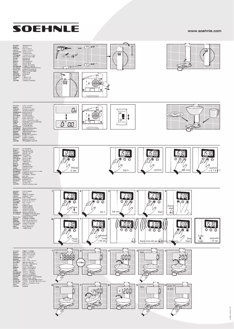 Image de la première page du manuel de l'appareil Pronto 65842 5