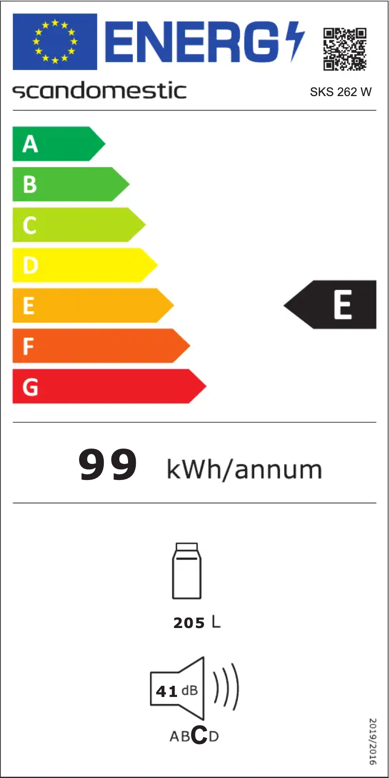 Image de la première page du manuel de l'appareil SKS 262 W