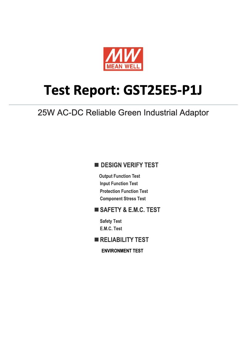 Image de la première page du manuel de l'appareil GST25E05-P1J