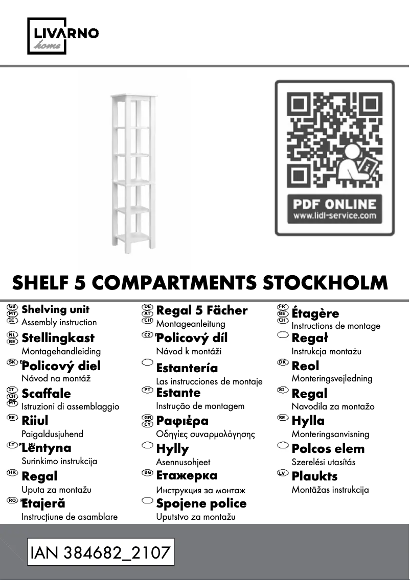 Page n°1 - Manuel utilisateur Livarno Lux IAN 373924