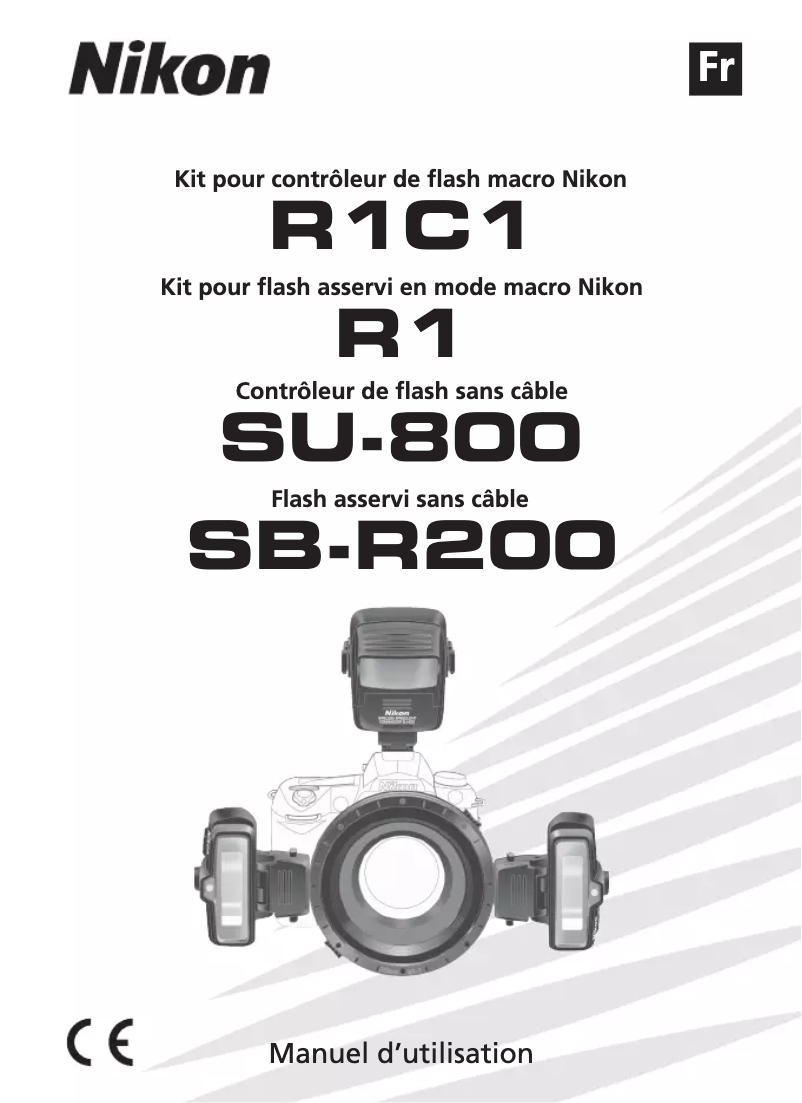 Page 1 de la notice Manuel utilisateur Nikon SU-800