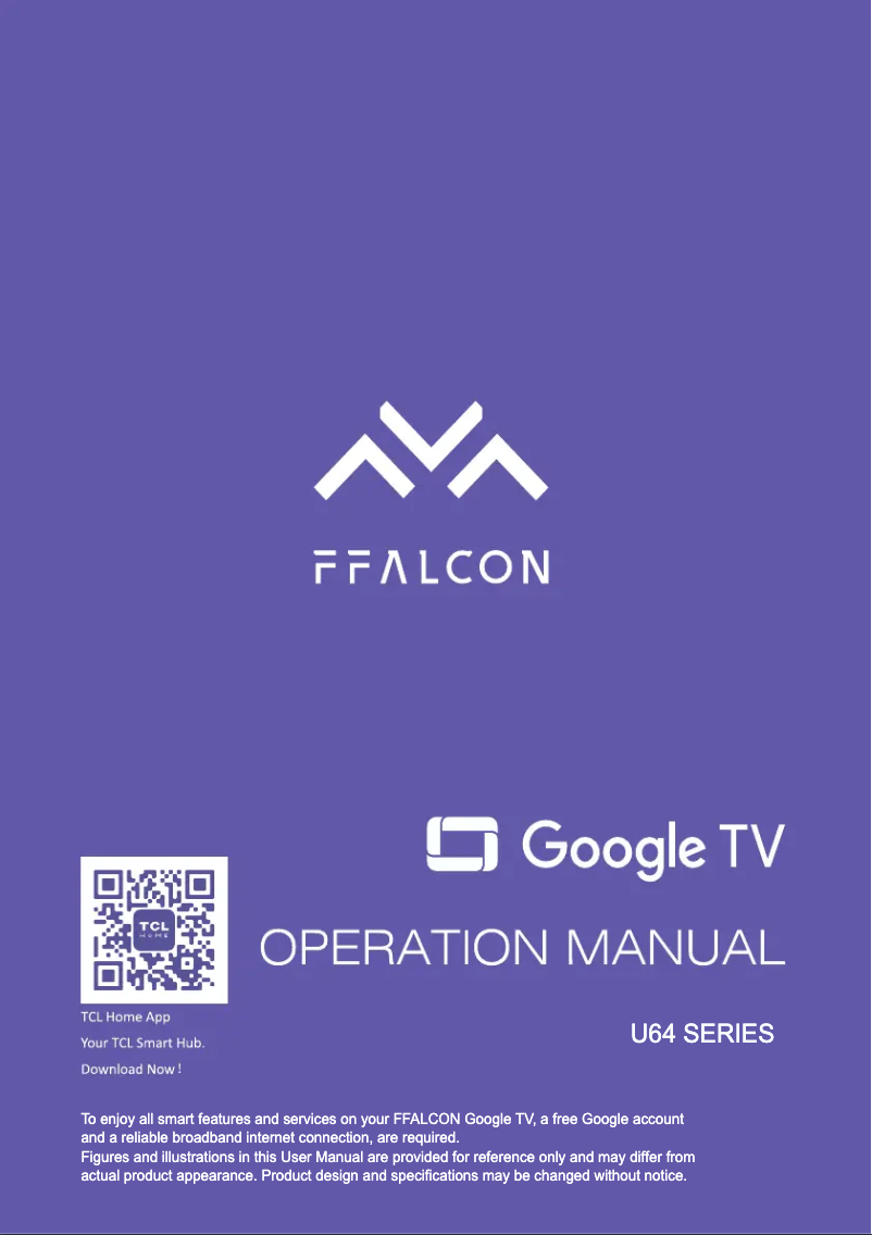 Page n°1 - Manuel utilisateur FFalcon FF43U64