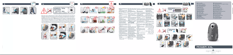 Page n°1 - Manuel utilisateur Rowenta Power XXL RO3171