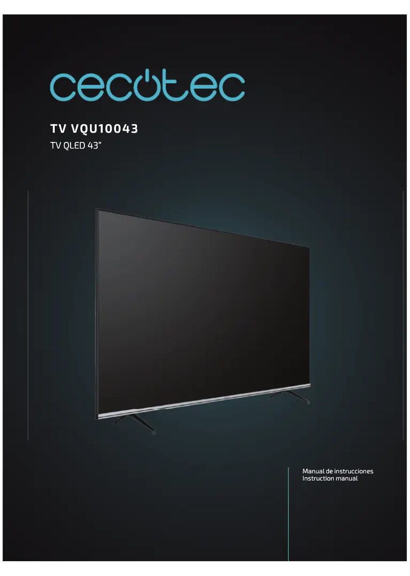 Image de la première page du manuel de l'appareil VQU10043