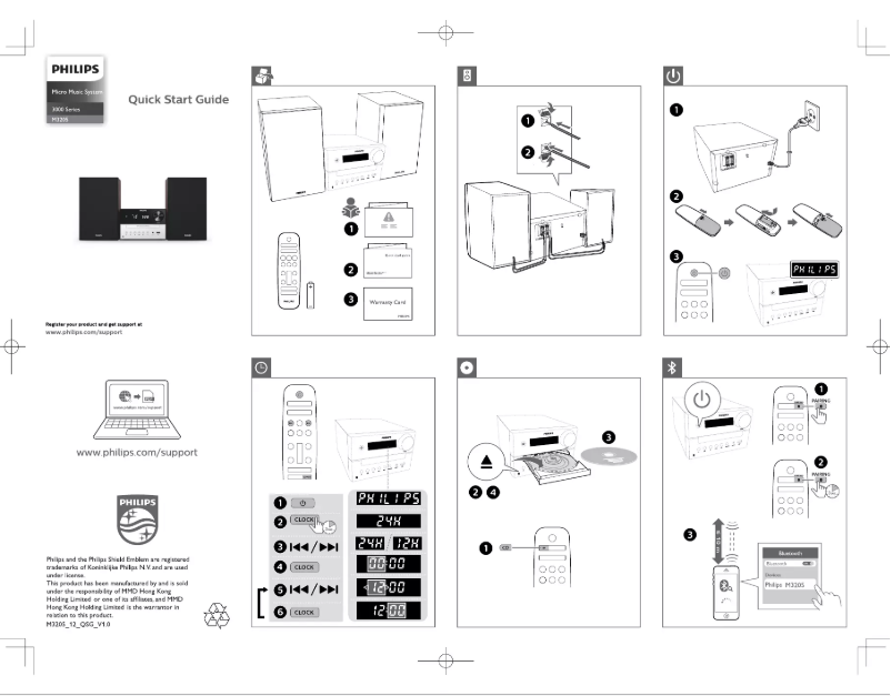 First page image of the manual for TAM3205