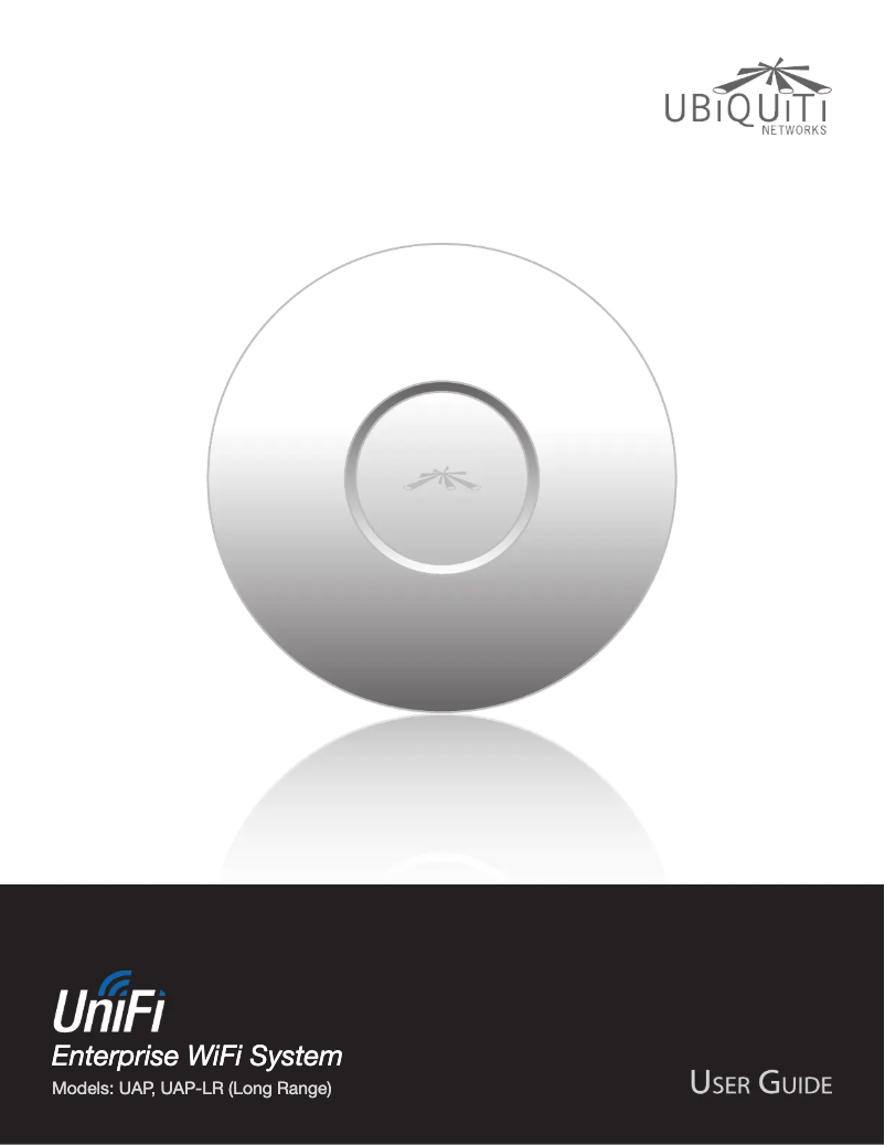Page 1 de la notice Manuel utilisateur Ubiquiti Networks U6 Enterprise