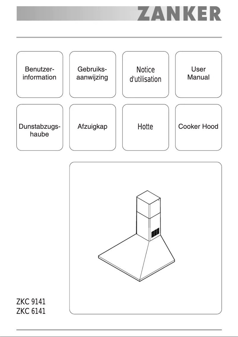 Image de la première page du manuel de l'appareil ZKC 6141