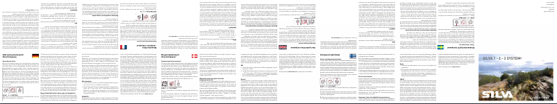 Page 1 de la notice Manuel utilisateur Silva Schneider Expedition