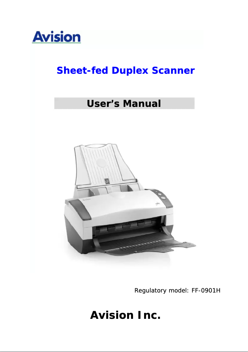 Image de la première page du manuel de l'appareil AV220D2+
