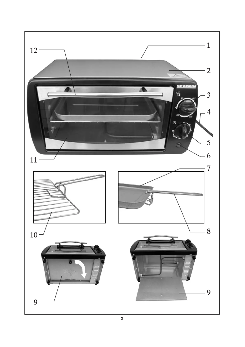 Page n°1 - Manuel utilisateur Severin TO 2013