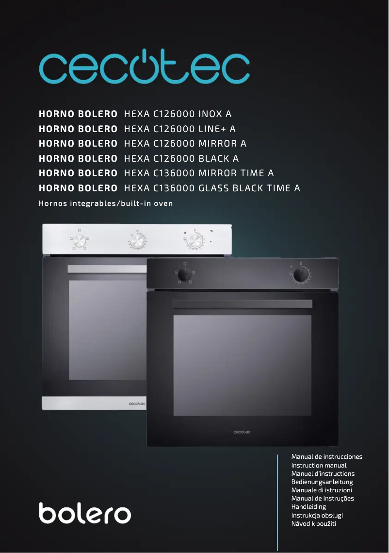 Page n°1 - Manuel utilisateur Cecotec Bolero Hexa C126000