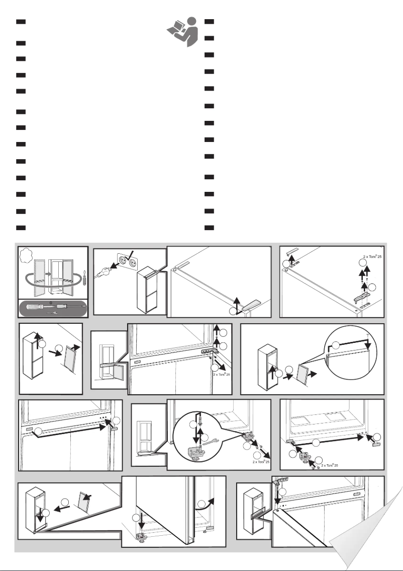 Page 1 de la notice Manuel utilisateur Liebherr CP 4313