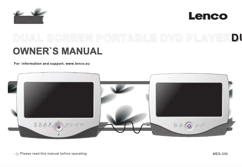 Page 1 de la notice Manuel utilisateur Lenco MES-330