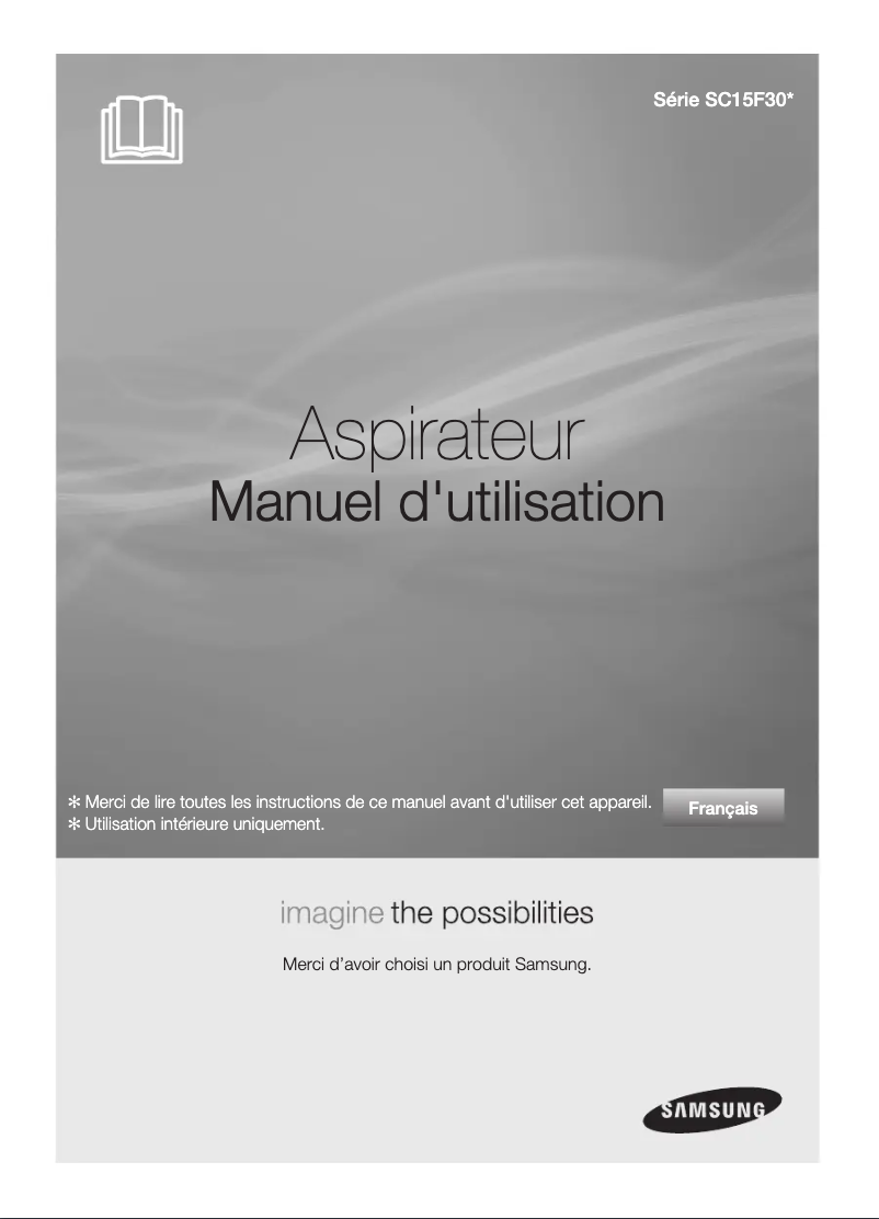 Image de la première page du manuel de l'appareil SC15F30WJ