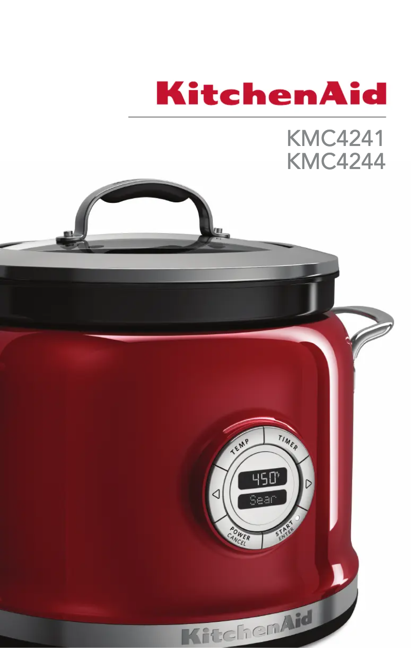 Page n°1 - Manuel utilisateur KitchenAid KMC4244QBU