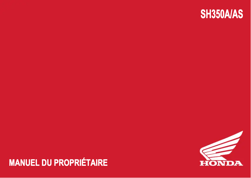 Imagen de la primera página del manual del dispositivo SH350A (2024)