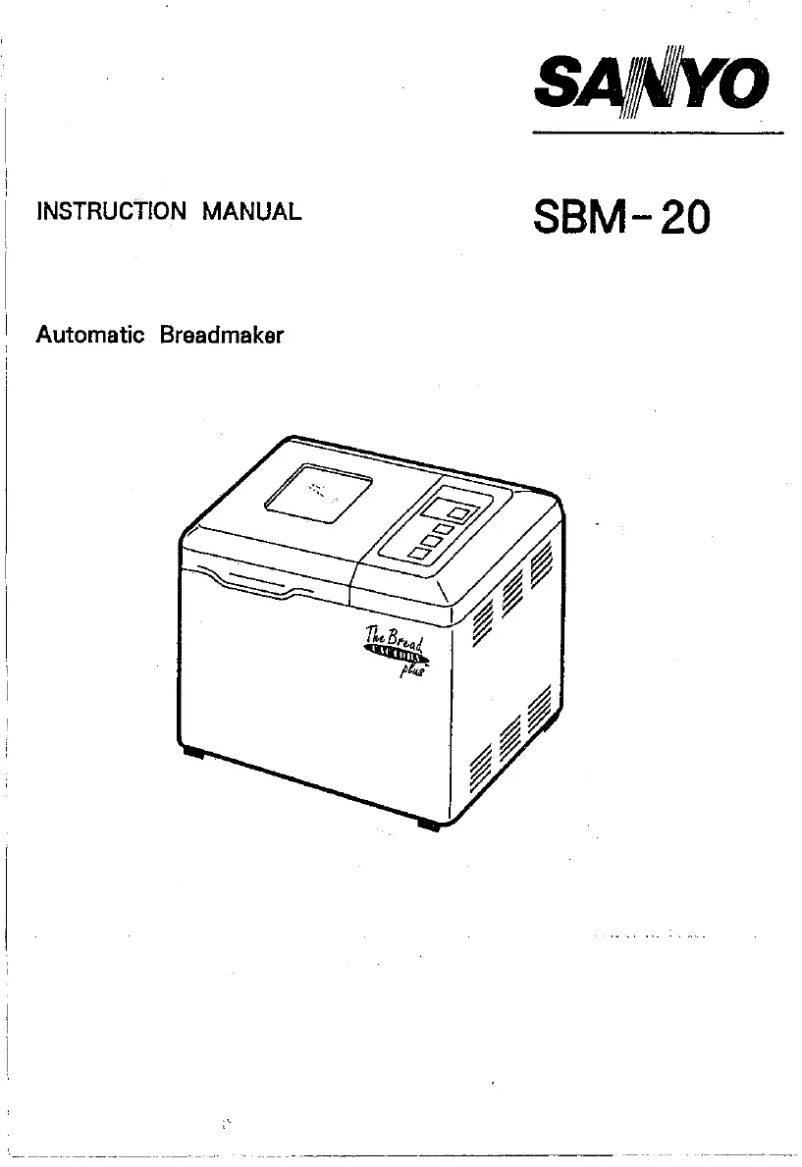 Página 1 del manual Manual de usuario Sanyo SBM-20