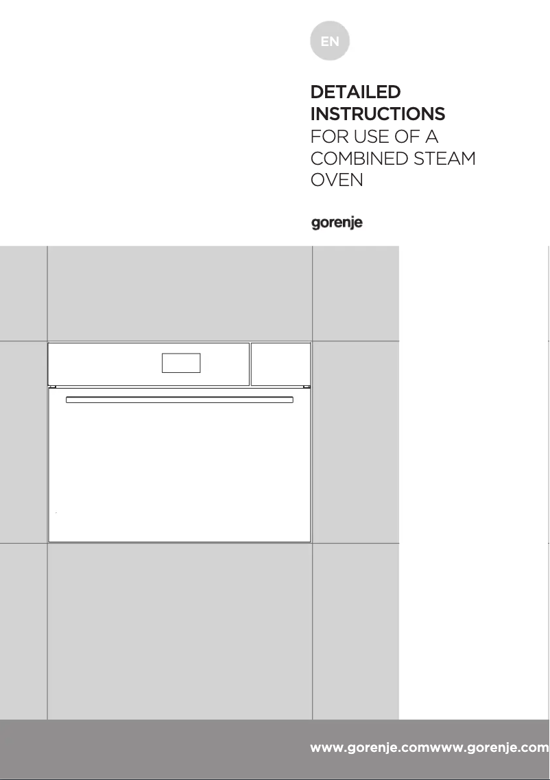 Image de la première page du manuel de l'appareil BCS599S22X