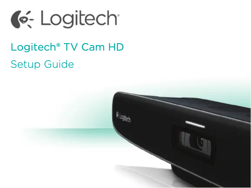 Page n°1 - Manuel utilisateur Logitech TV Cam HD