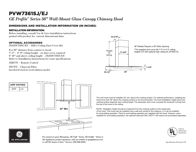 Image de la première page du manuel de l'appareil PVW7361SJSS