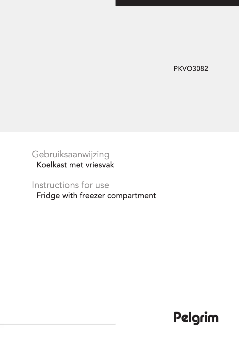 Image de la première page du manuel de l'appareil PKVO3082