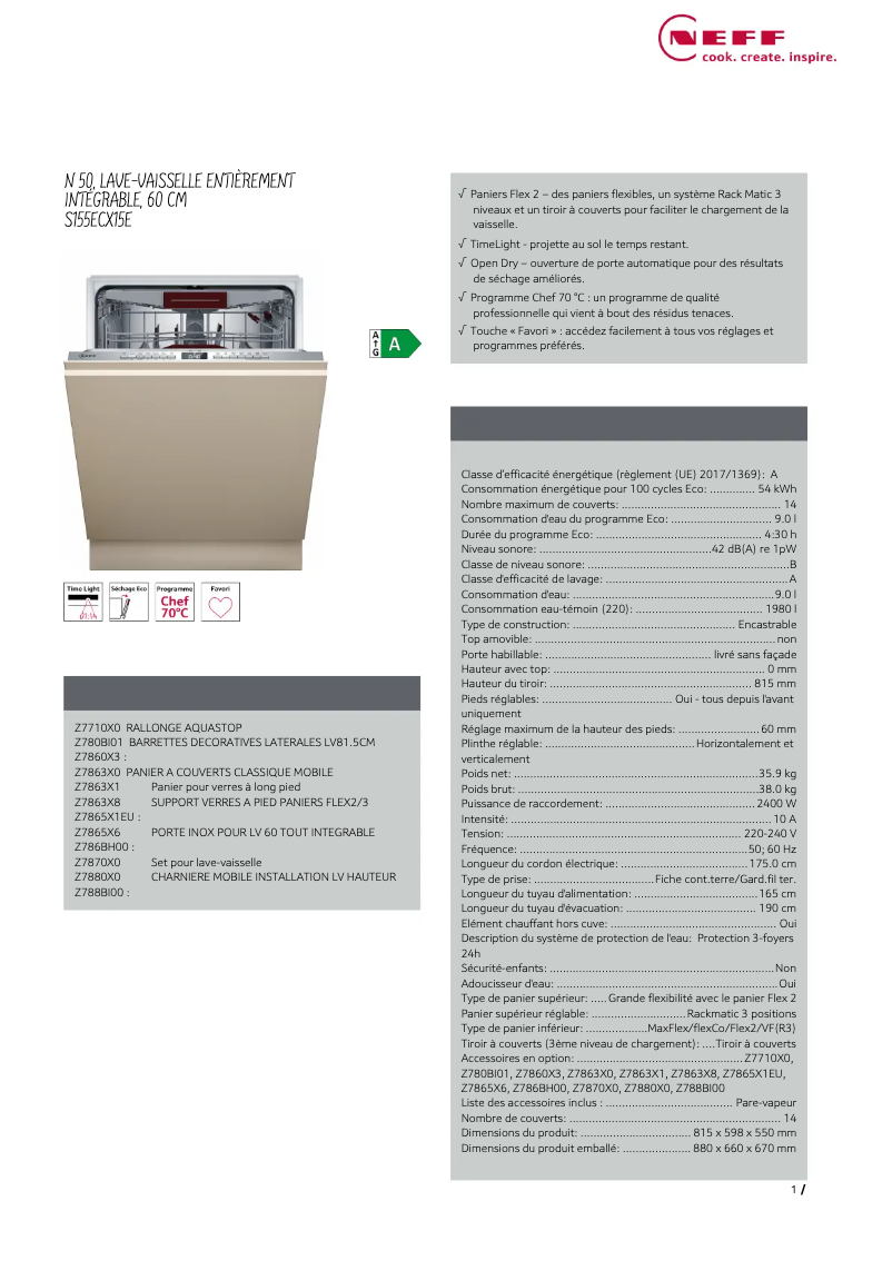 Image de la première page du manuel de l'appareil S155ECX15E