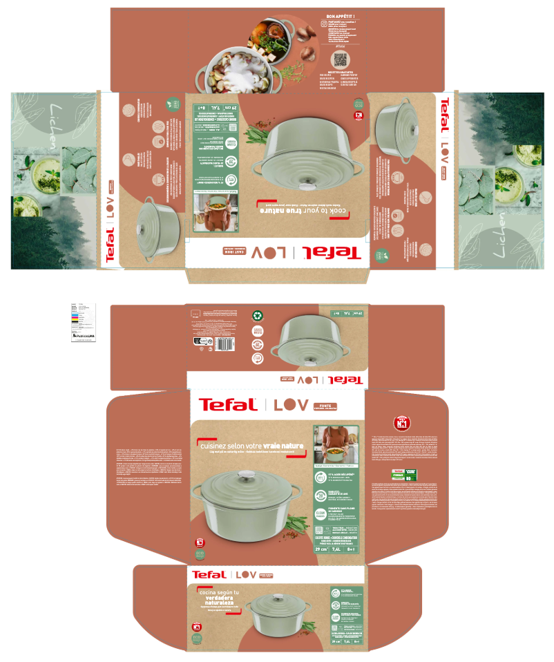 Page 1 de la notice Manuel utilisateur Tefal LOV E2580504