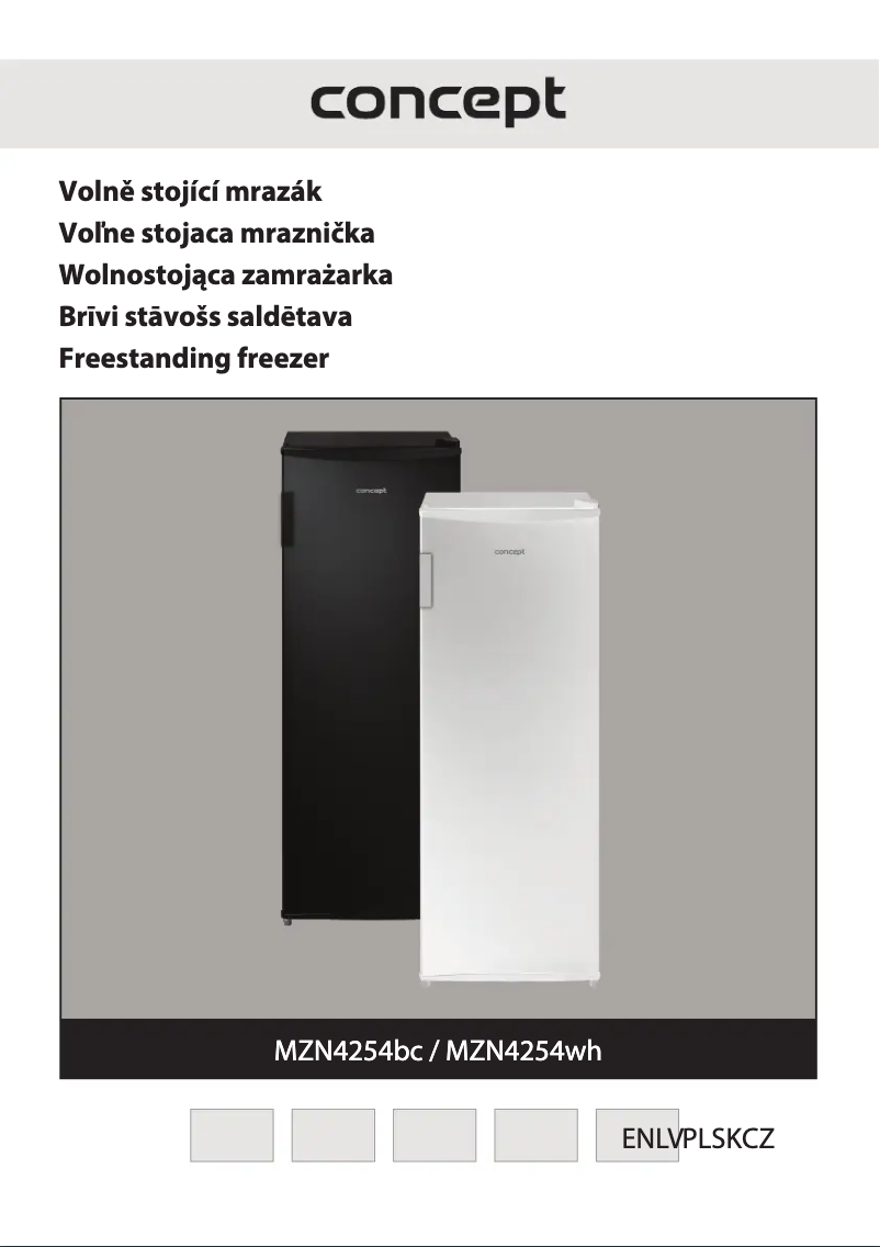 Image de la première page du manuel de l'appareil MZN4254wh