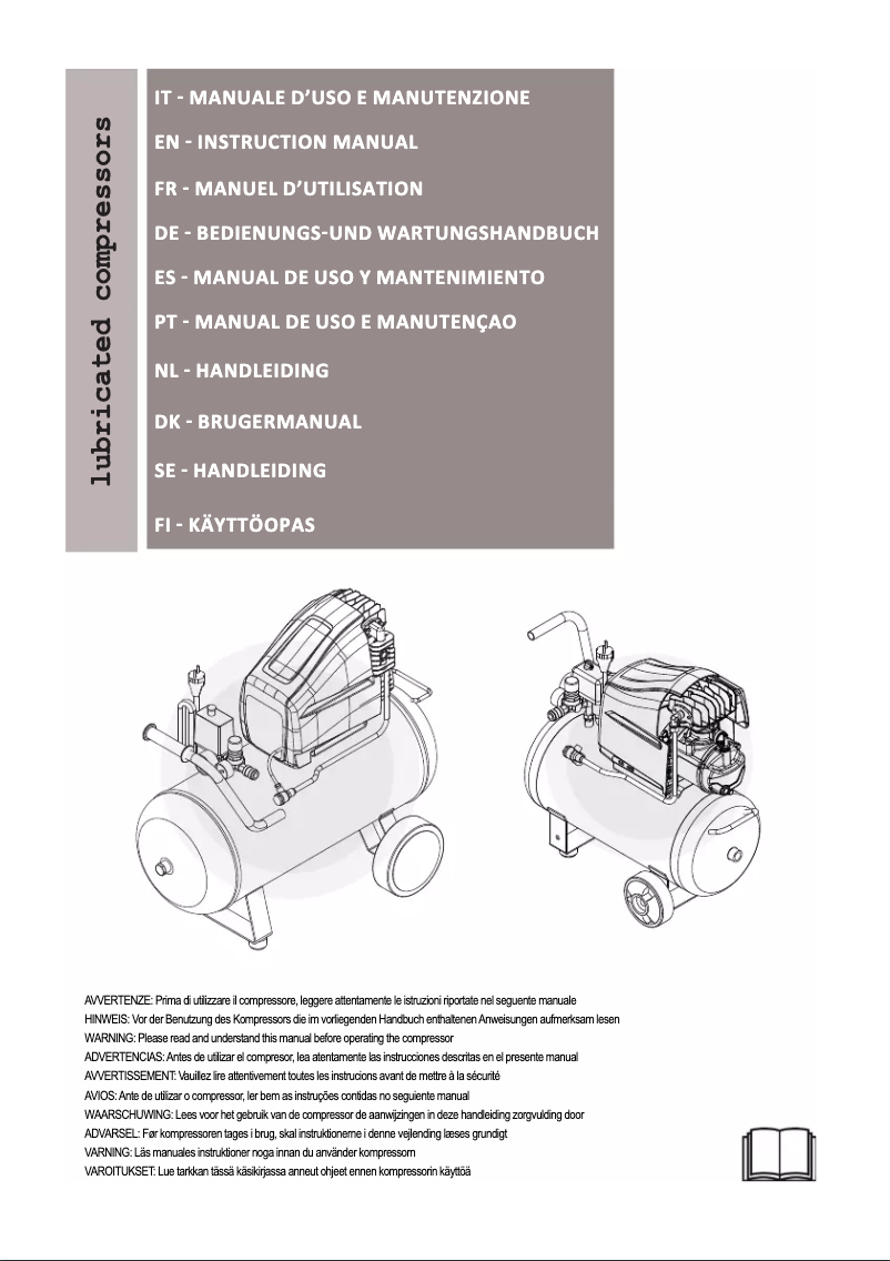 Image de la première page du manuel de l'appareil 160/50 OF