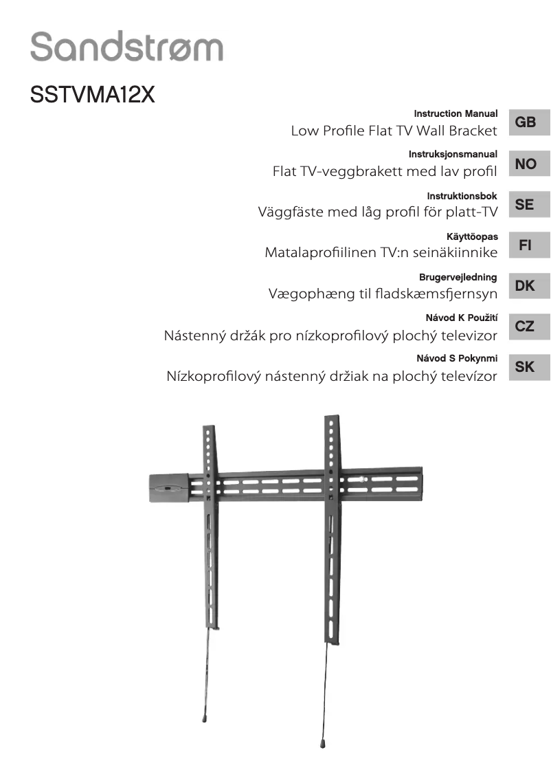 Page 1 de la notice Manuel utilisateur Sandstrøm SSTVMA12X